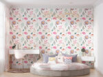Ref. 9205A - Papier Peint Floral Aquarelle