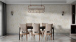 Ref. 9600 - Papier Peint Floral Minimal