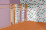 Ref. 9748 - Papier Peint Floral Baies