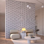Ref. 9755 - Papier Peint Motif Oriental