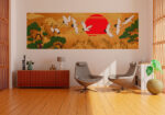 Ref. 9772 - Papier Peint Oeuvre Asiatique